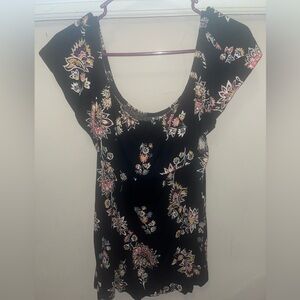 Off the shoulder shirt